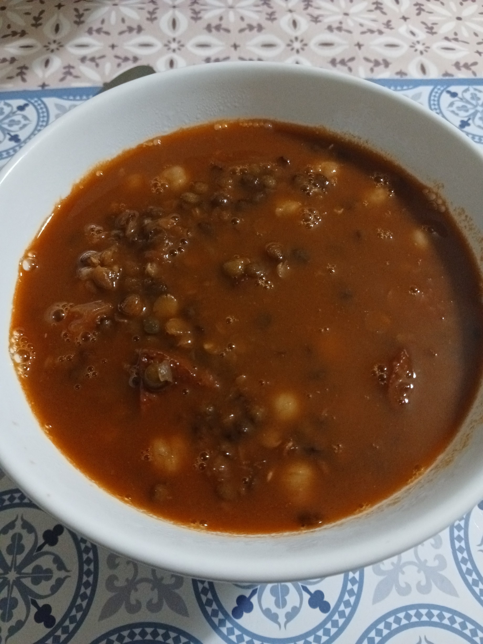 Recette de soupe de lentilles aux légumes